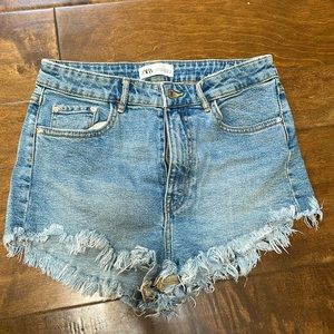 Zara jean shorts